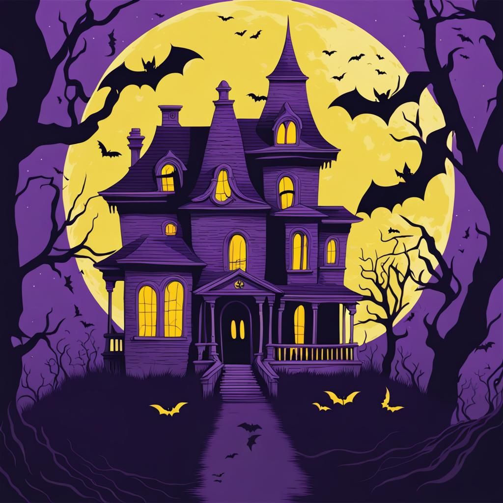 A haunted house  by @Barnet Boy