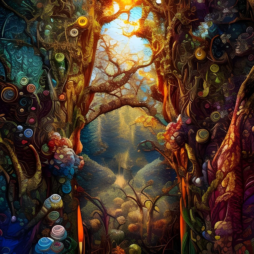 Enchanted fairy forest 🧚🏾‍♀️🧚🏼🧚🏽‍♂️ - AI Generated Artwork -  NightCafe Creator