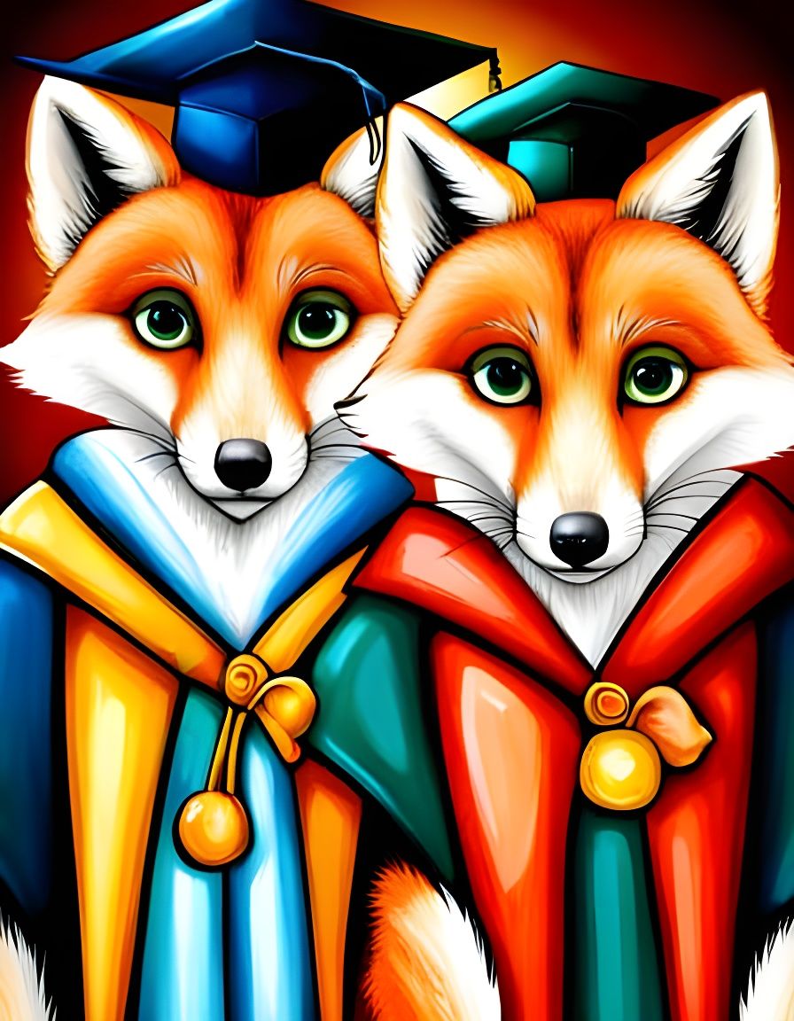 foxy-graduates-ai-generated-artwork-nightcafe-creator
