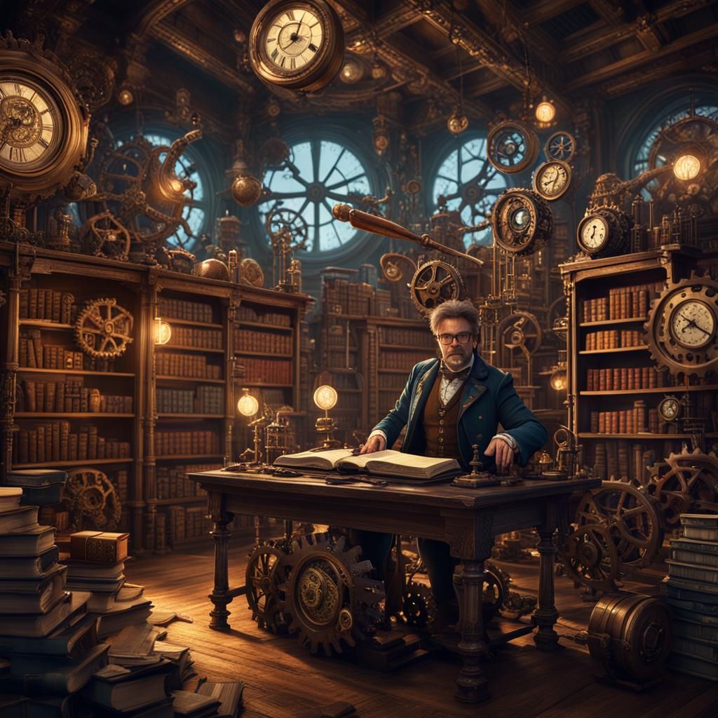 Steampunk library