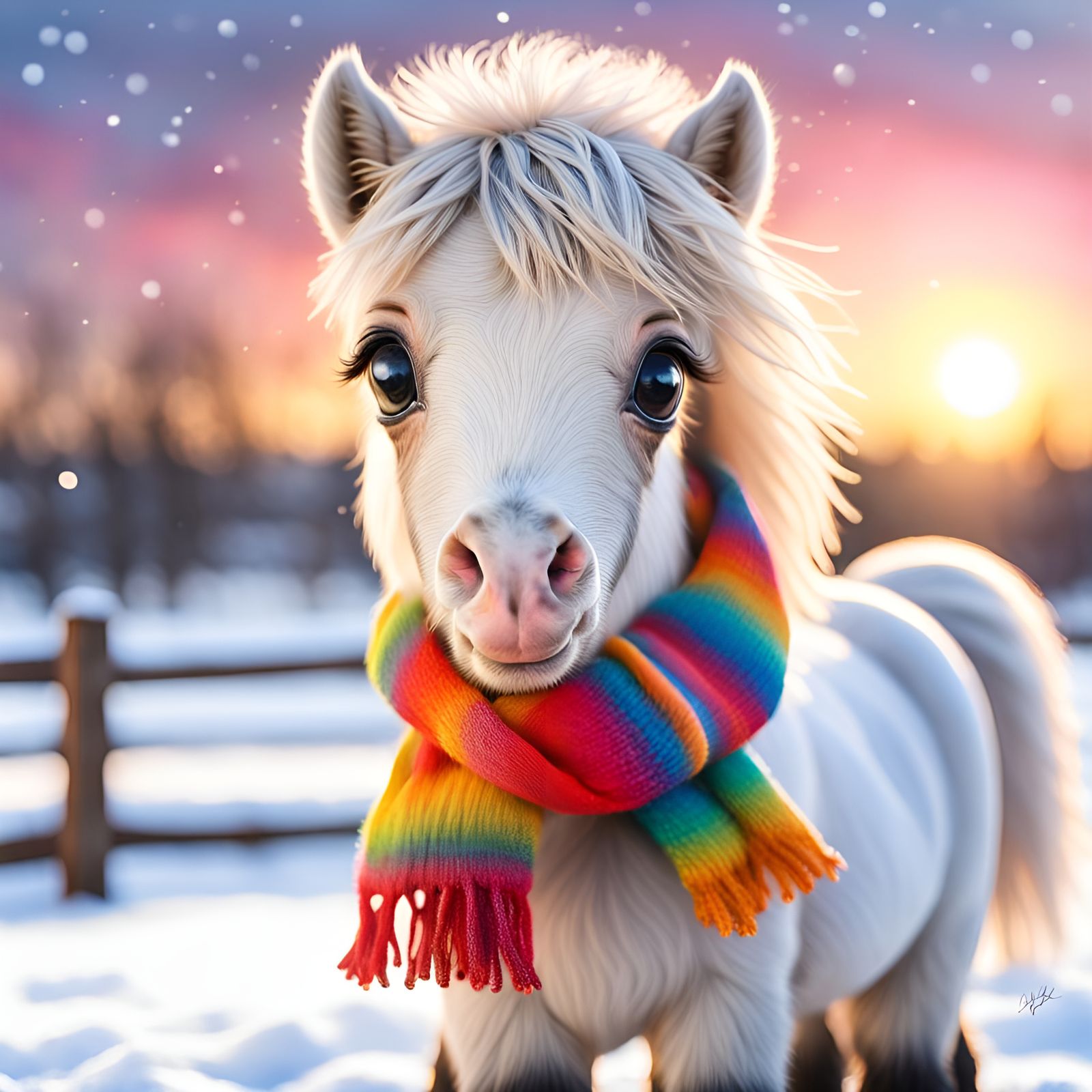 Mia the Mini Horse  - Miniature Horse Cuteness  by @OddLilDuck