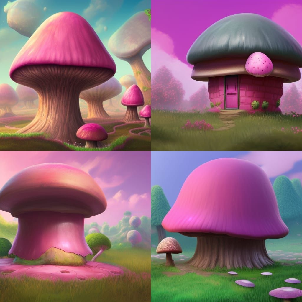 The village huts!!