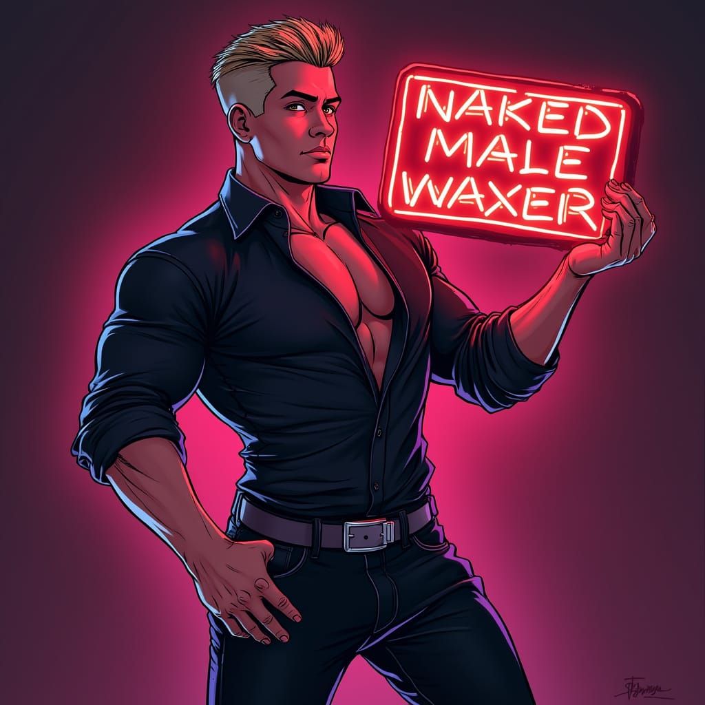 NakedMaleWaxer