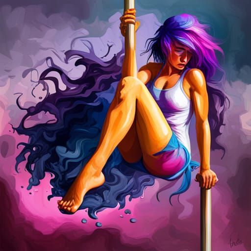 Poledancing out of sync