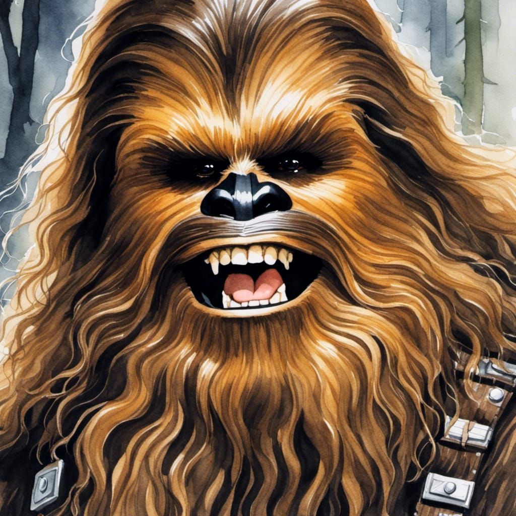 Chewy showed off his chewers