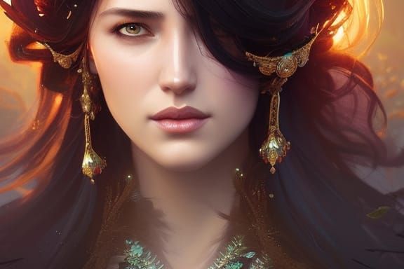 Warrior priestess - AI Generated Artwork - NightCafe Creator