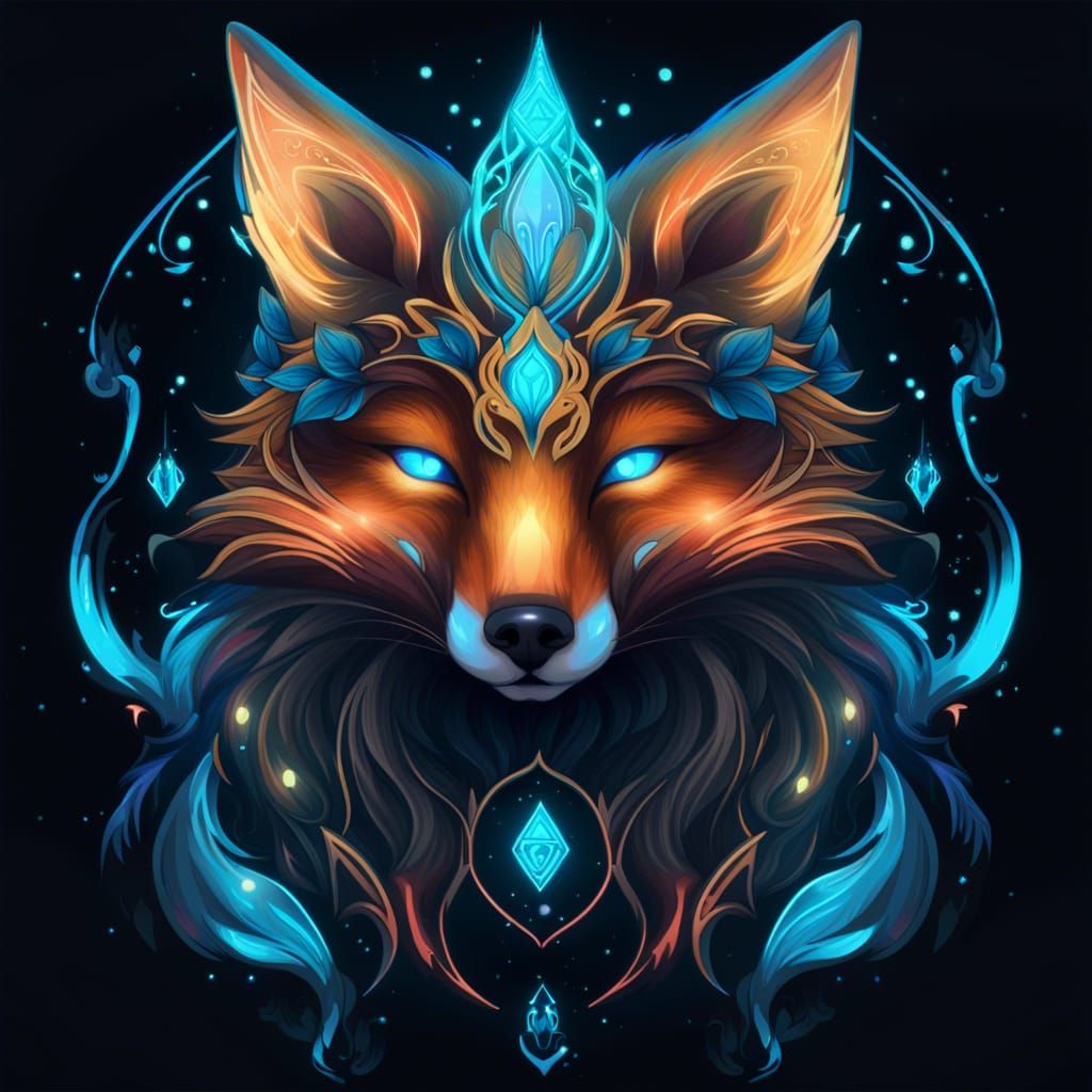 Magic Fox Art - AI Generated Artwork - NightCafe Creator