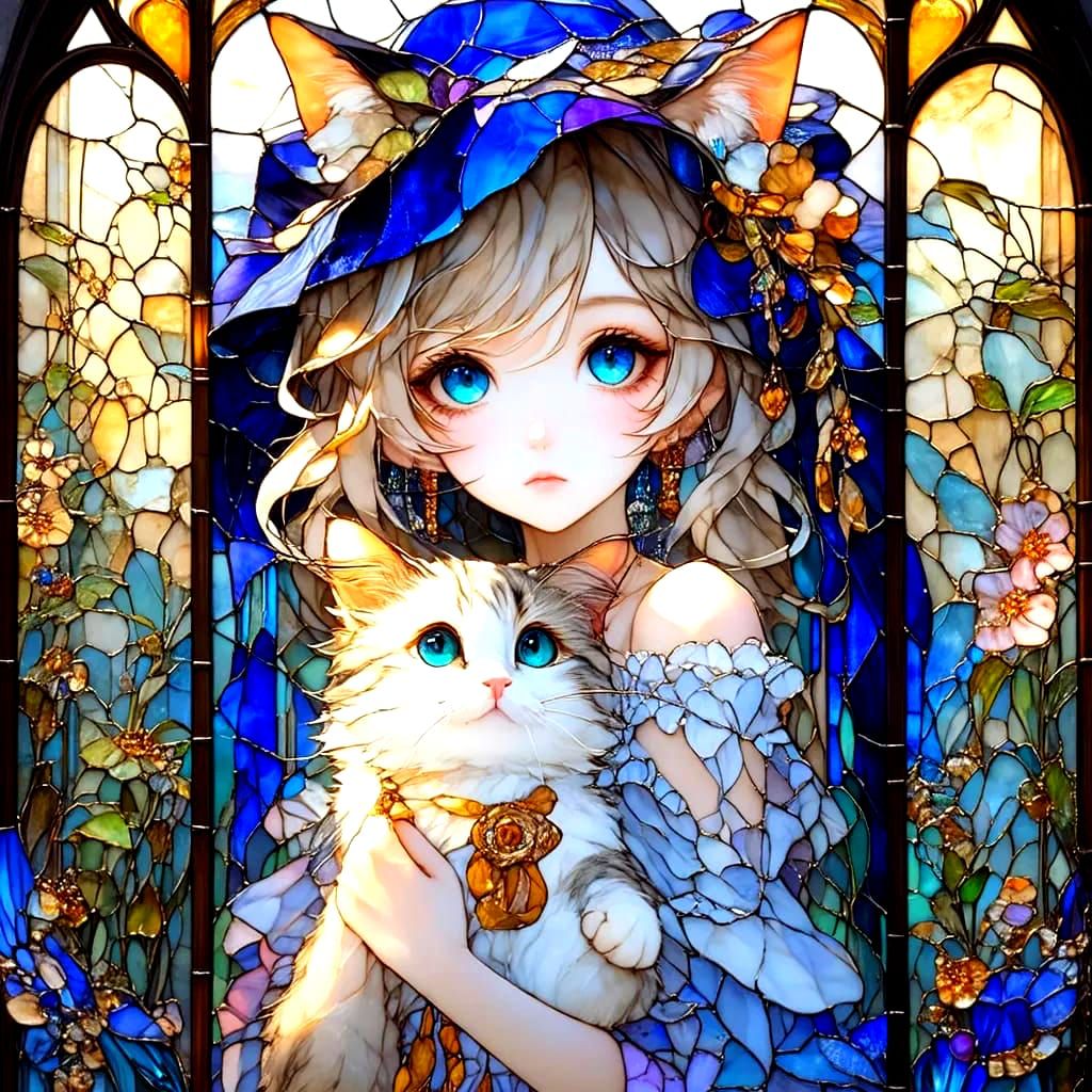 Stained Glass Tribute to BRK