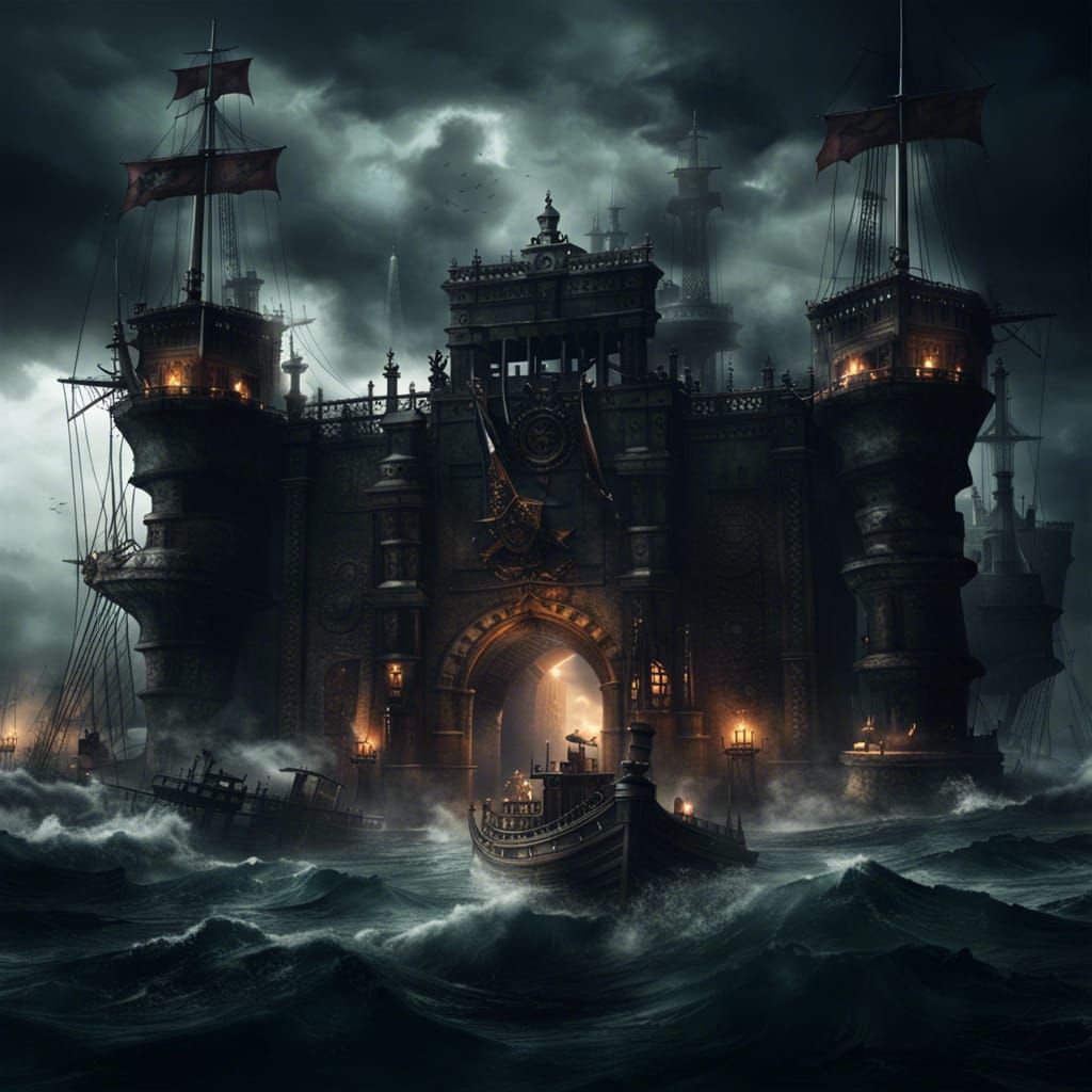 Pirate Fortress  by @Bruno