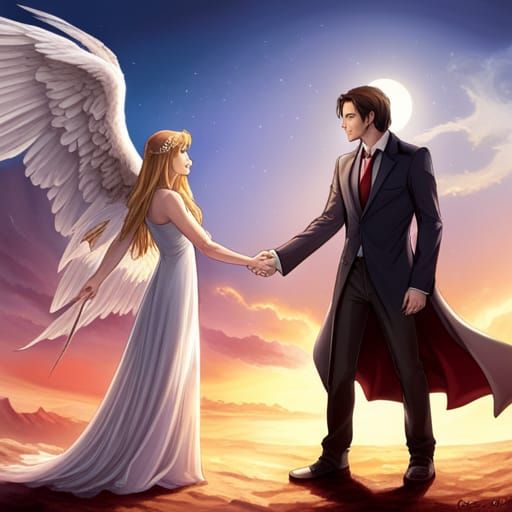 an angel and devil meet #3