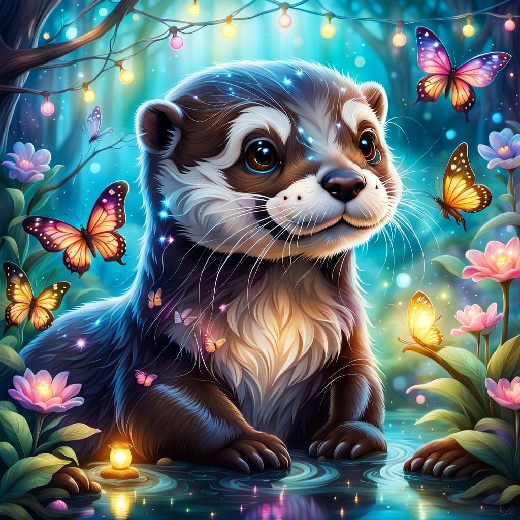 Otterly Adorable   by @Lulu