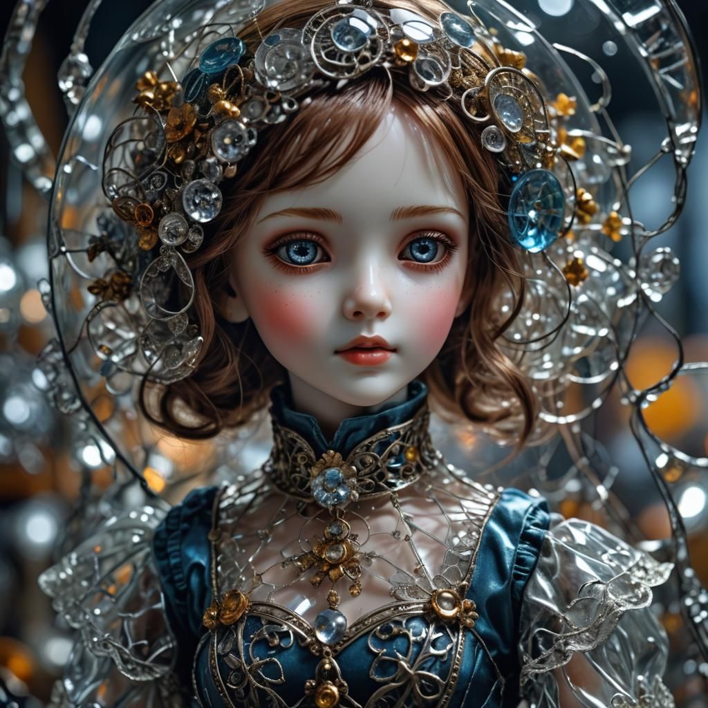 glass doll