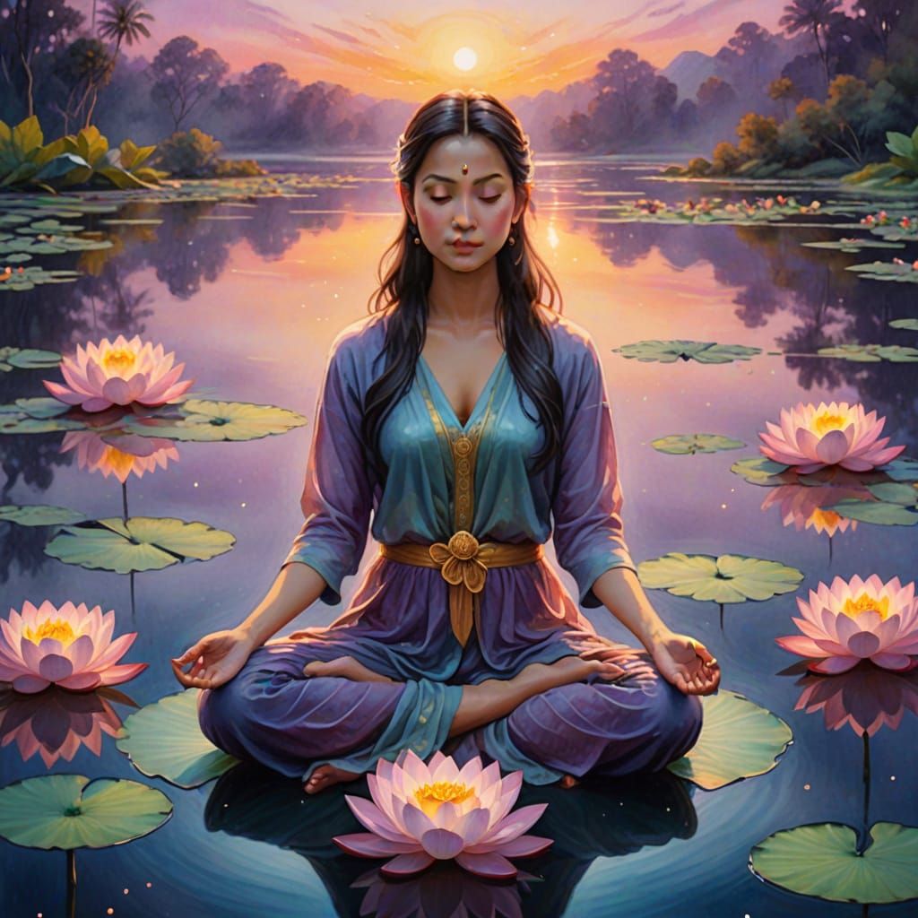 Starlotus Awakening  by @Lama UmelaInt