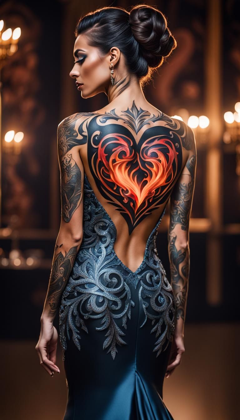 Ember Enchantment: The Fiery Femme Fatale  by @Heralyn