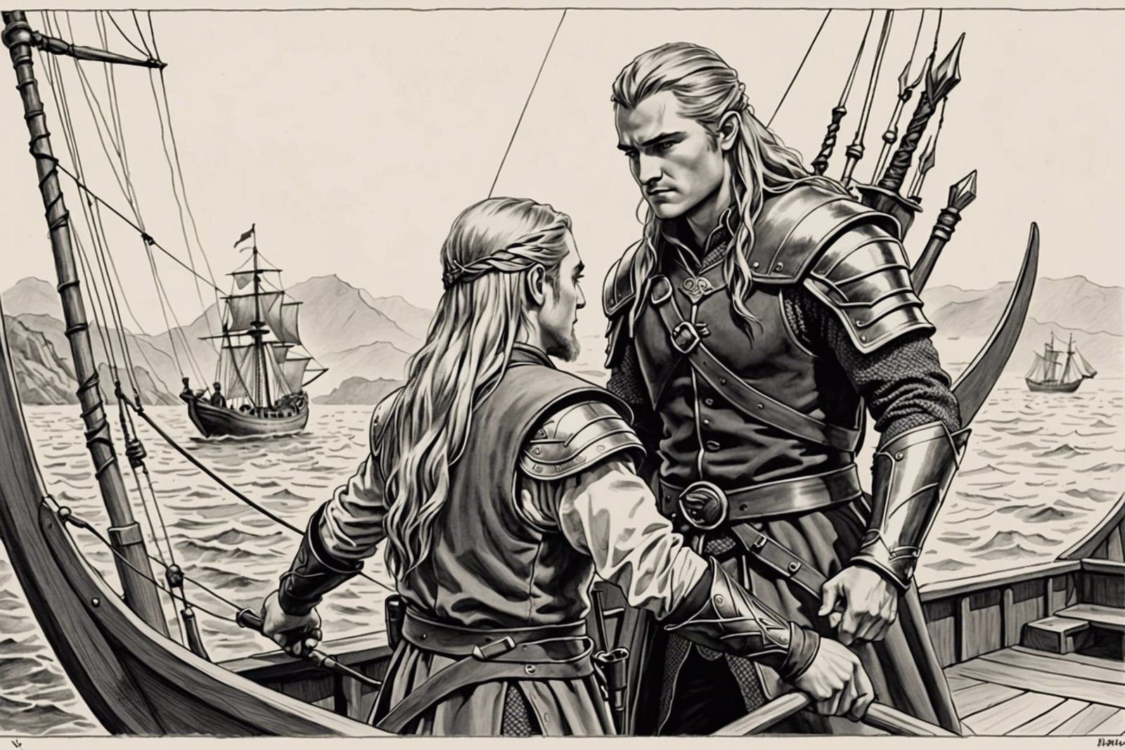 The Warrior and the Halfling
