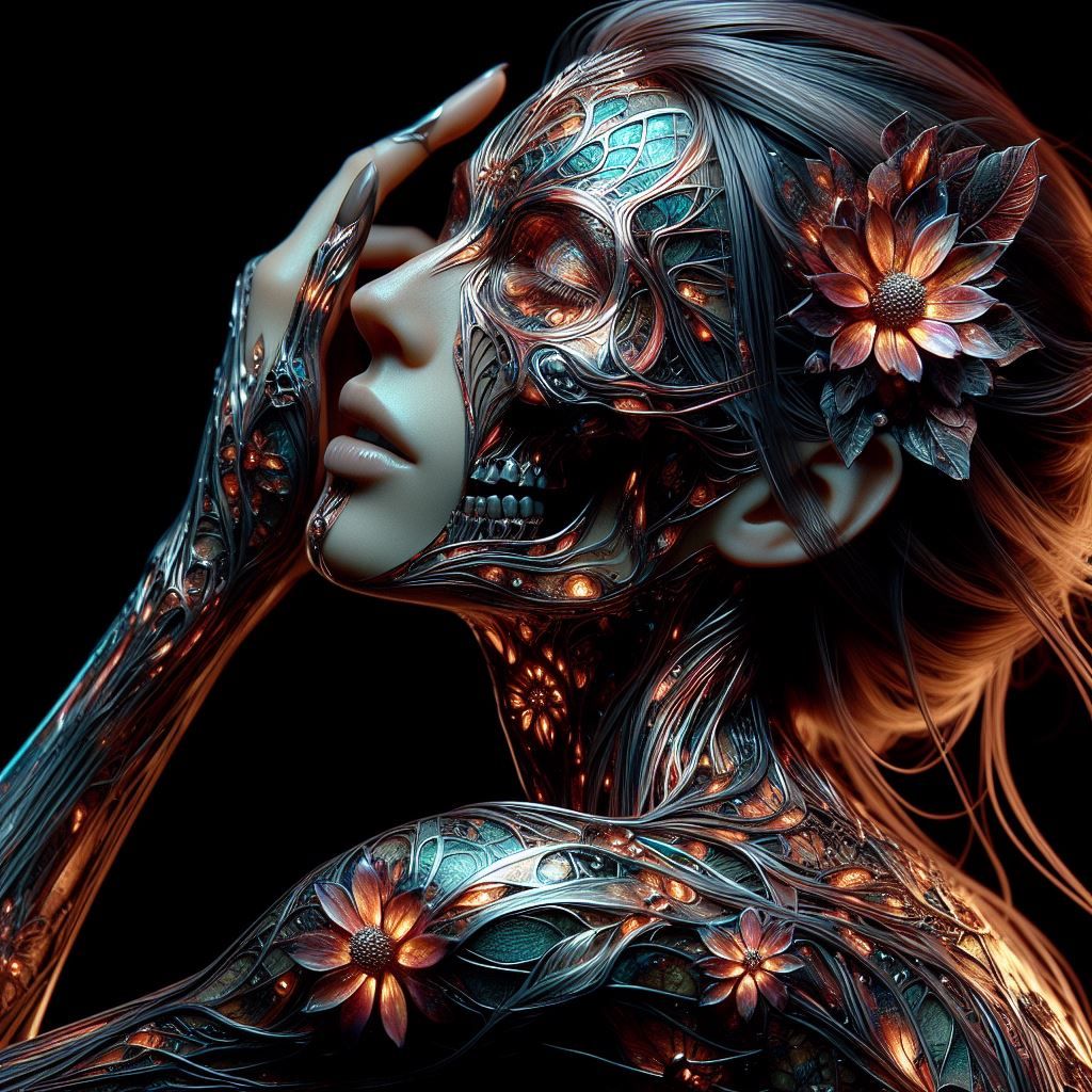 Stained Glass - Lady Death