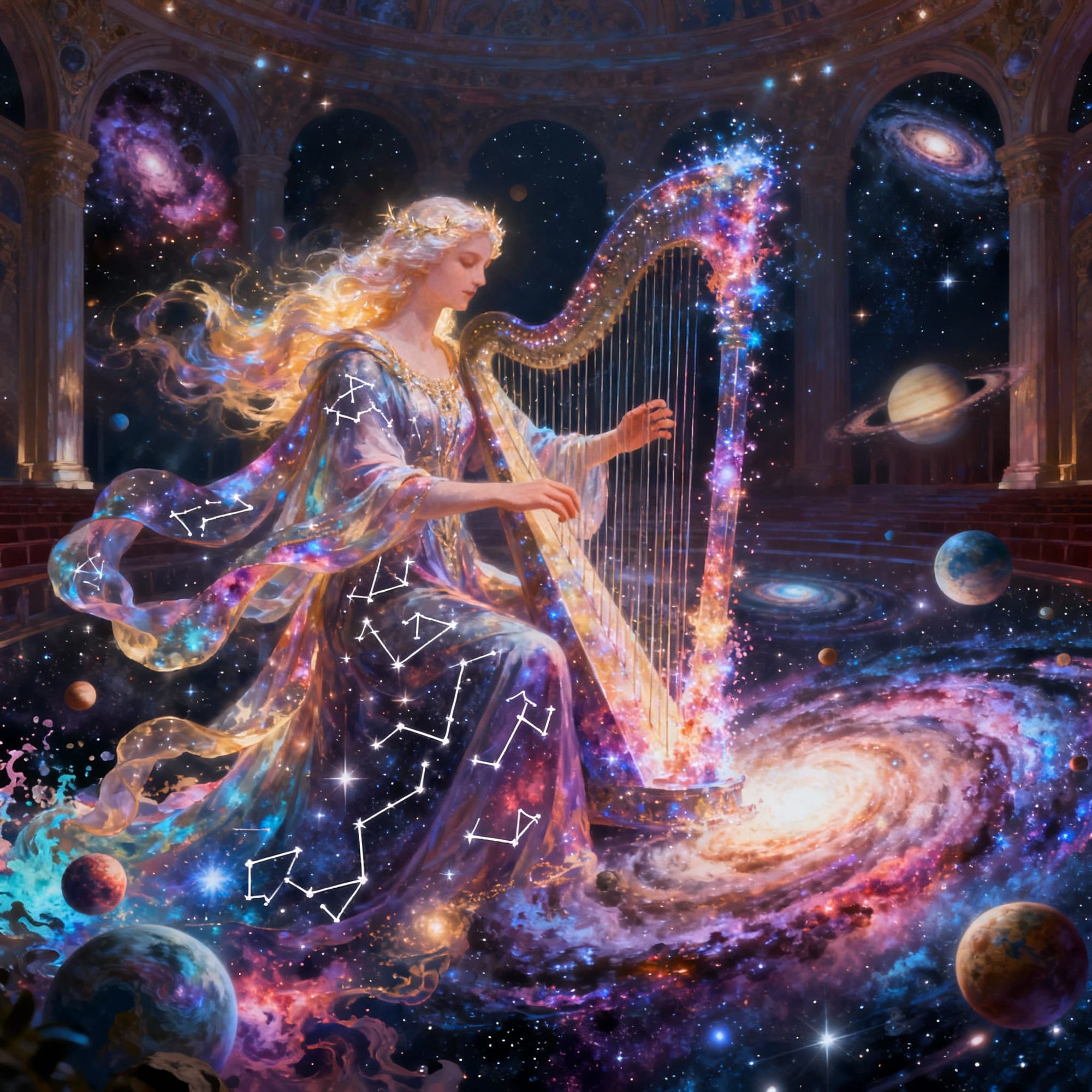 cosmic harp
