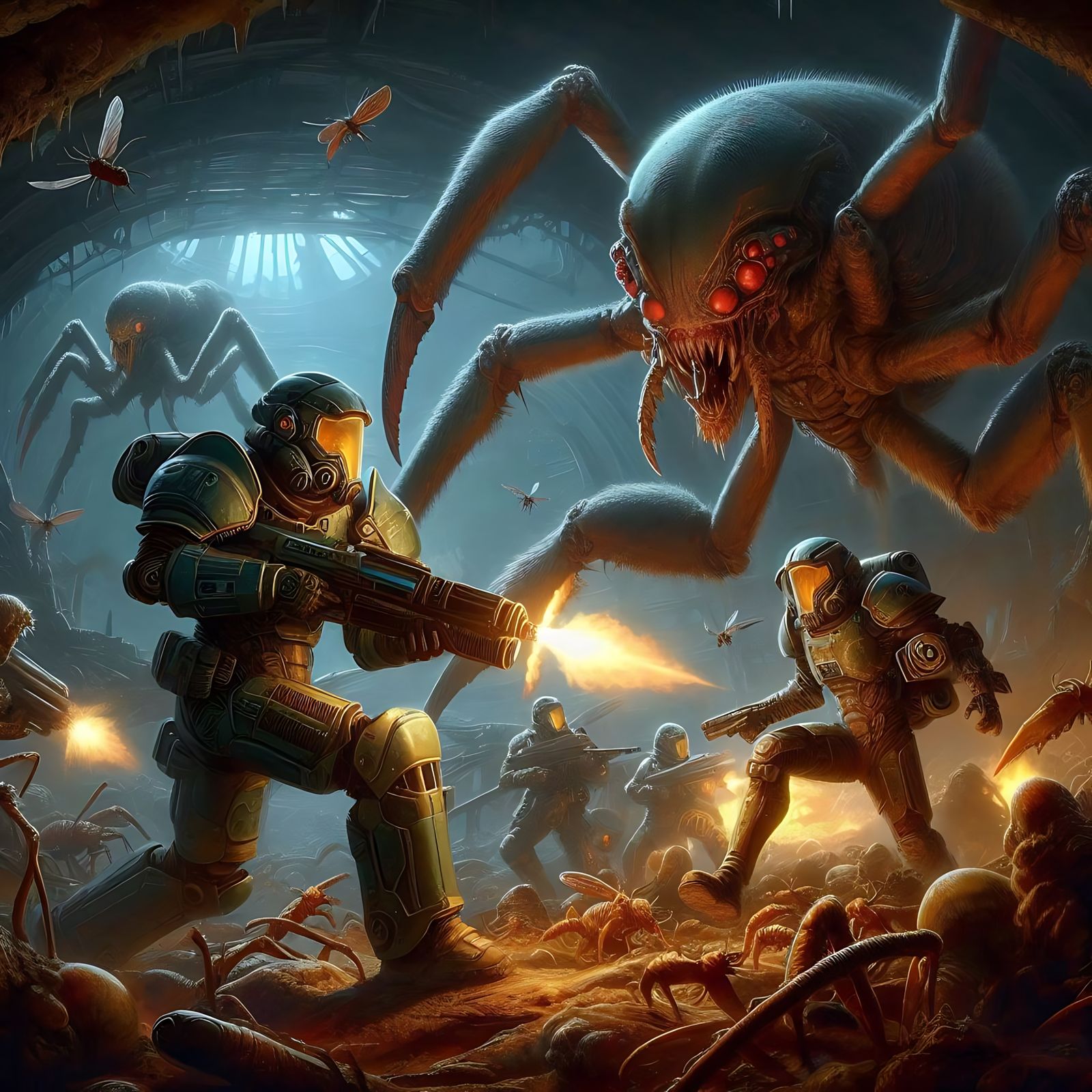 Alarm! Swarm Attack (Uploaded)