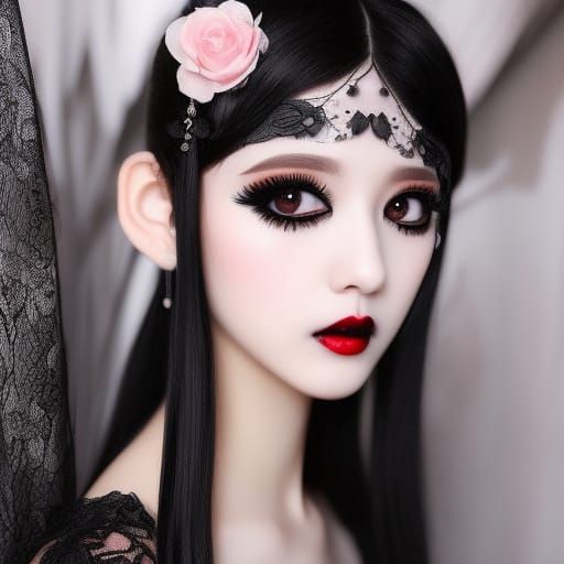Beautiful gothic black matte strawberry 🍓