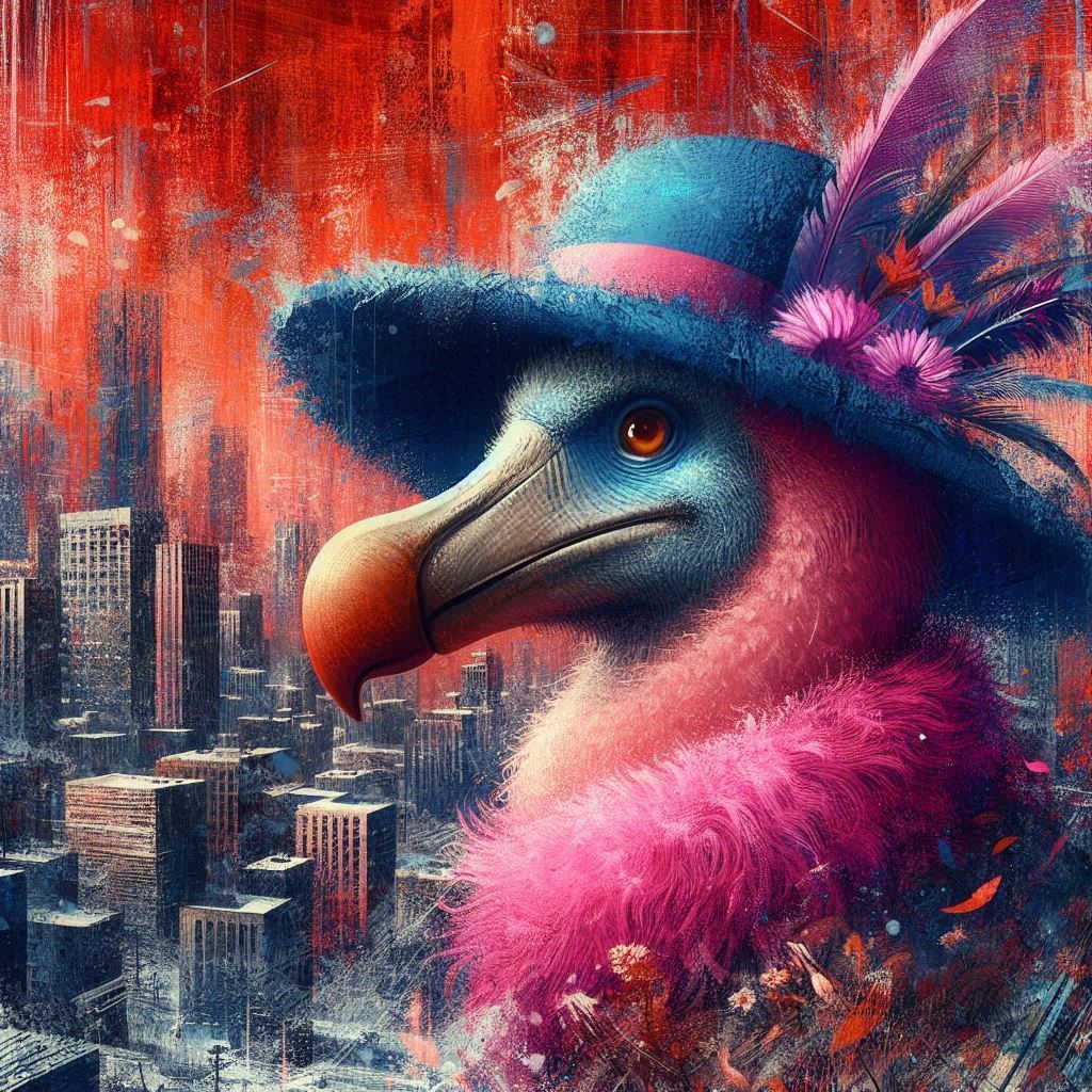 pink dodo bird