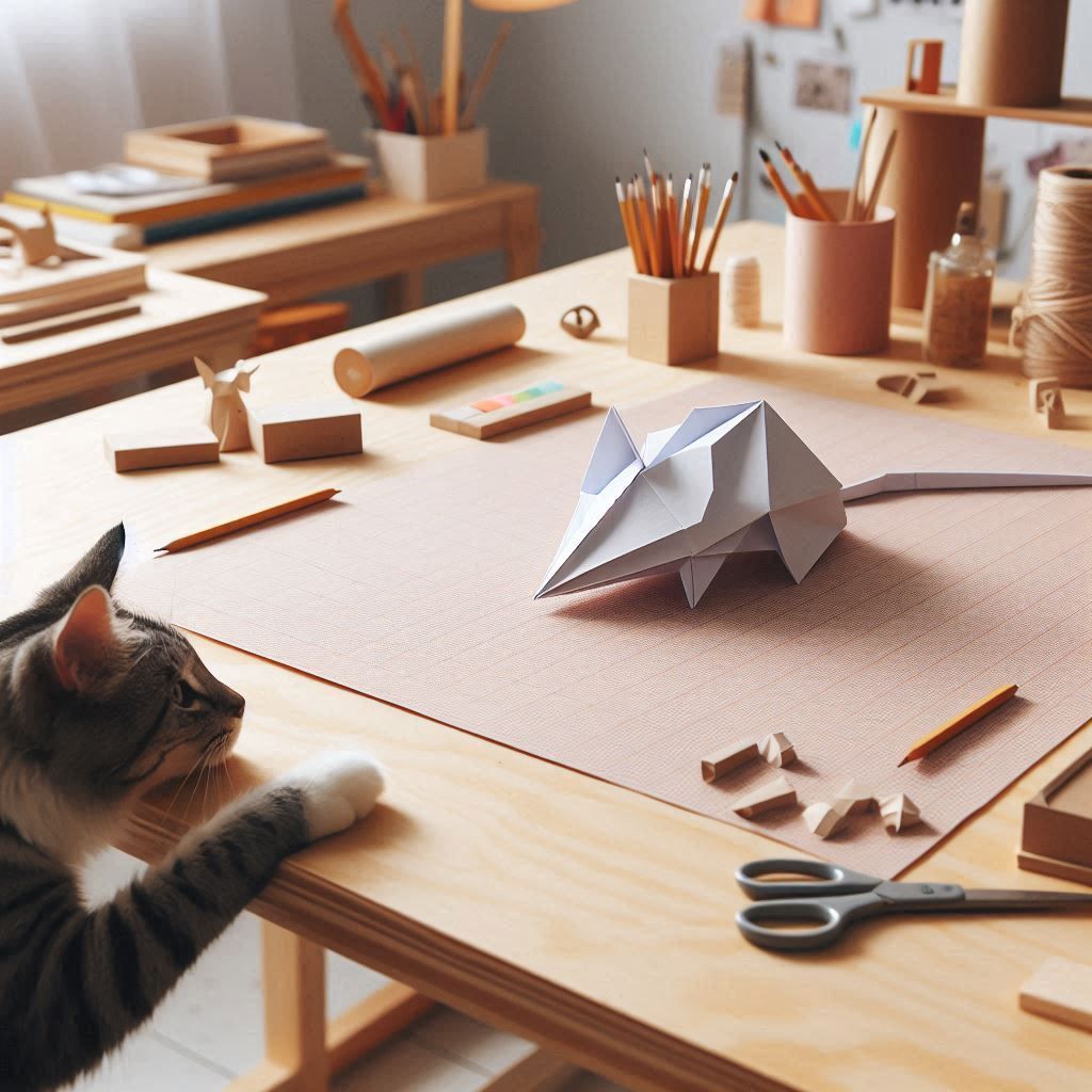 Karen! there is a maus on the table!