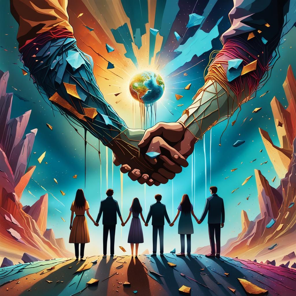 United we stand, divided we fall  by @BJ-art