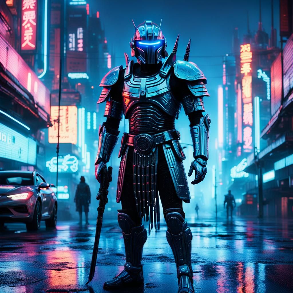 Cyborg samurai