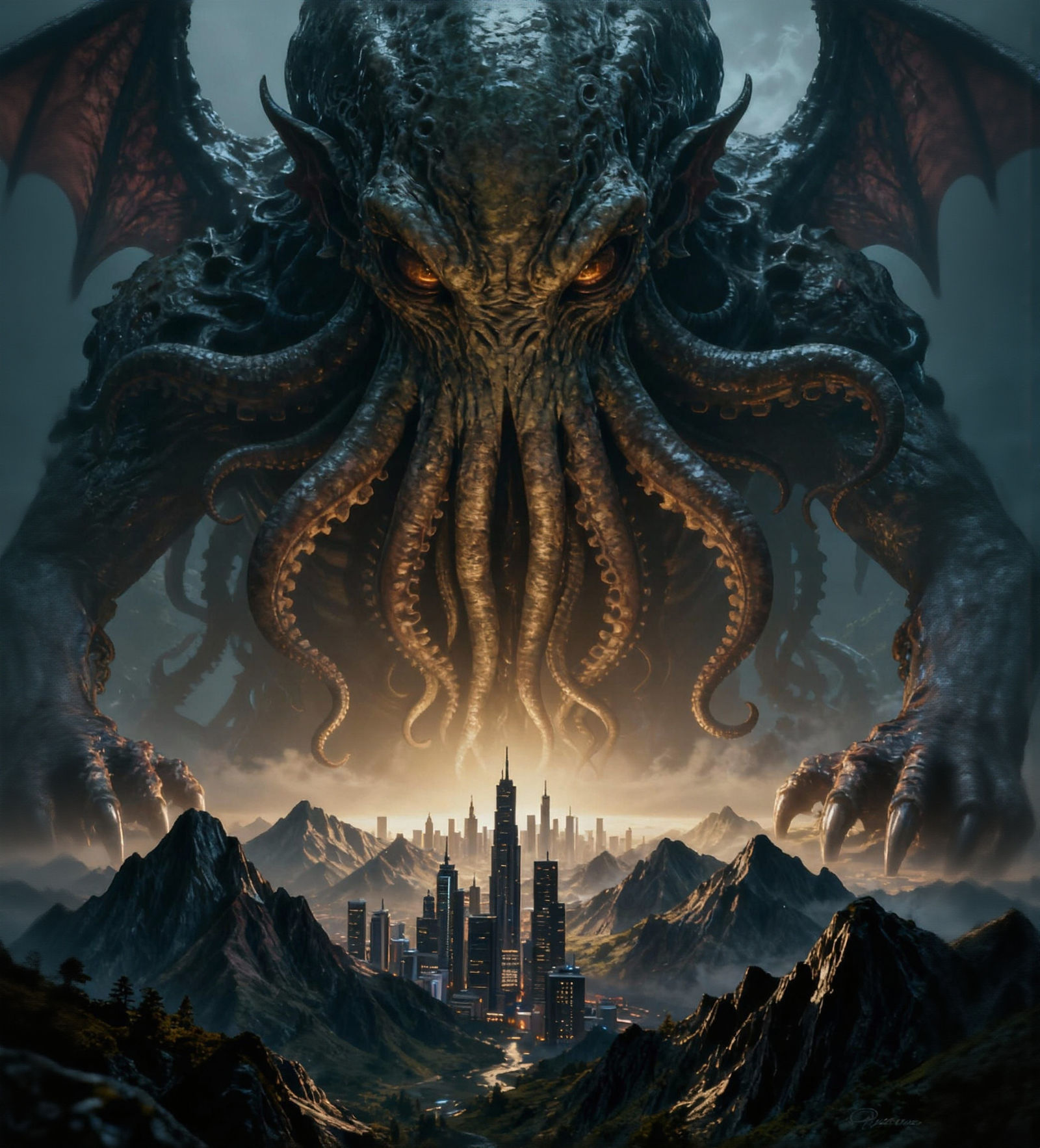 Cthulhu  by @Spearmint