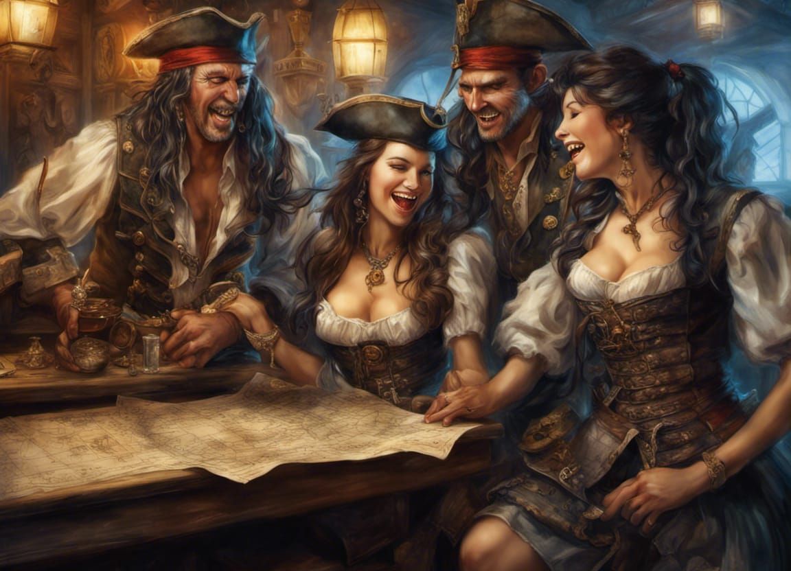 Buccaneers & Barmaids  by @Shywolf