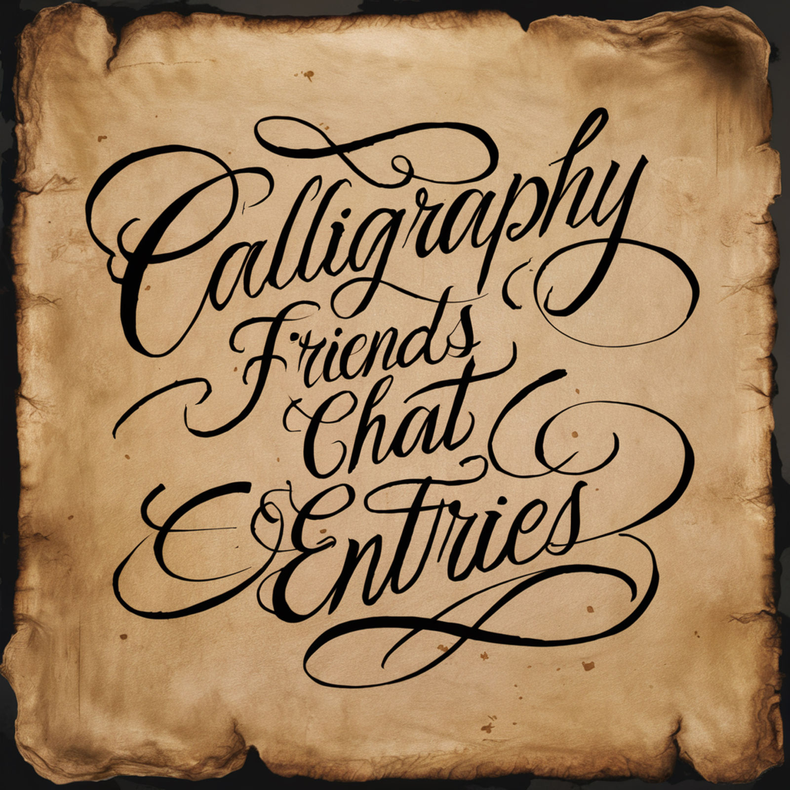 Friends Chat Entries - Calligraphy
Daily Challenge #671: Aug...