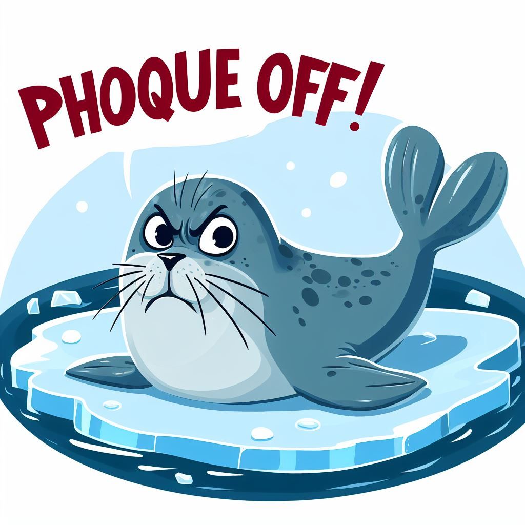 It's a phoque!
