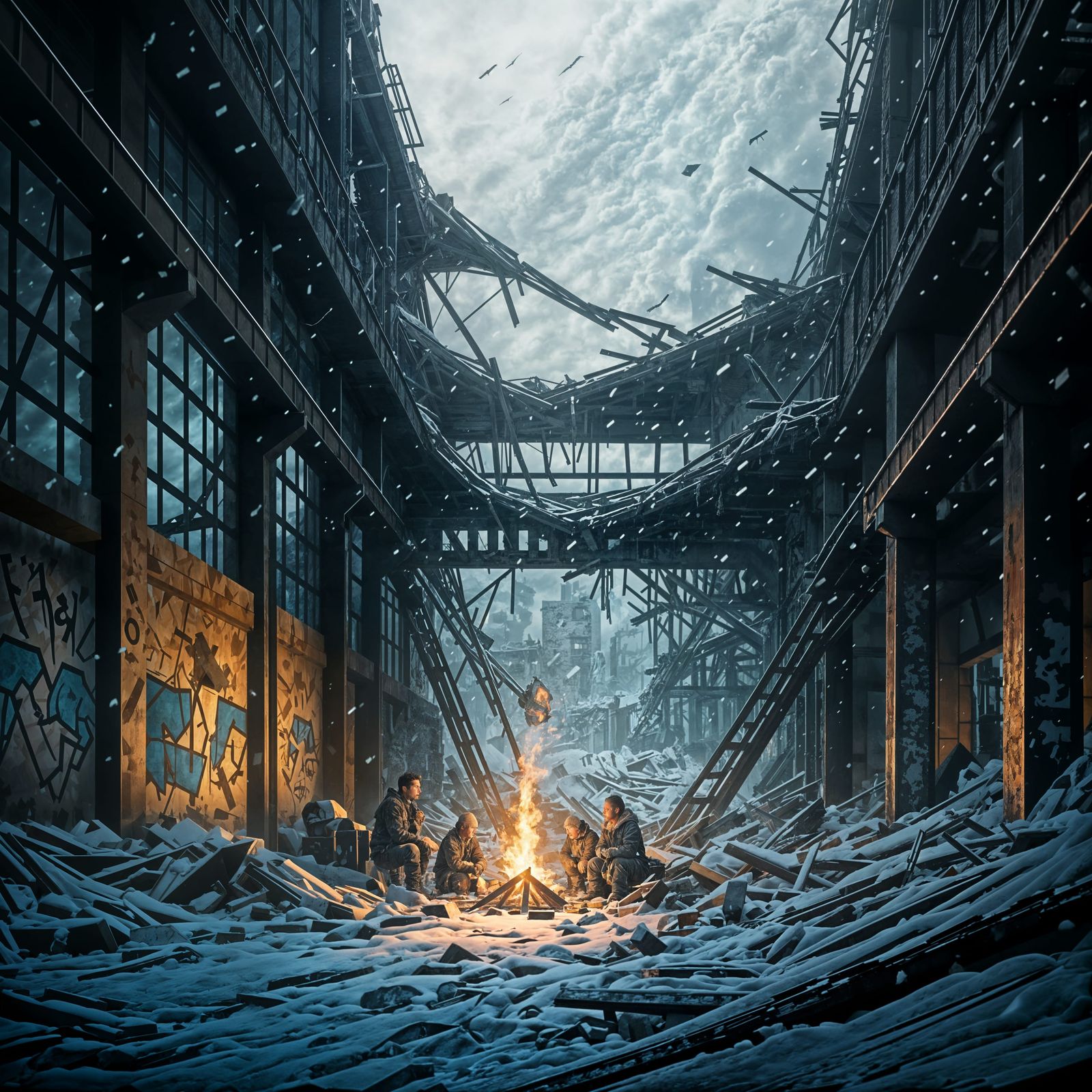 Postapocalyptic Survivors  by @TSharp 