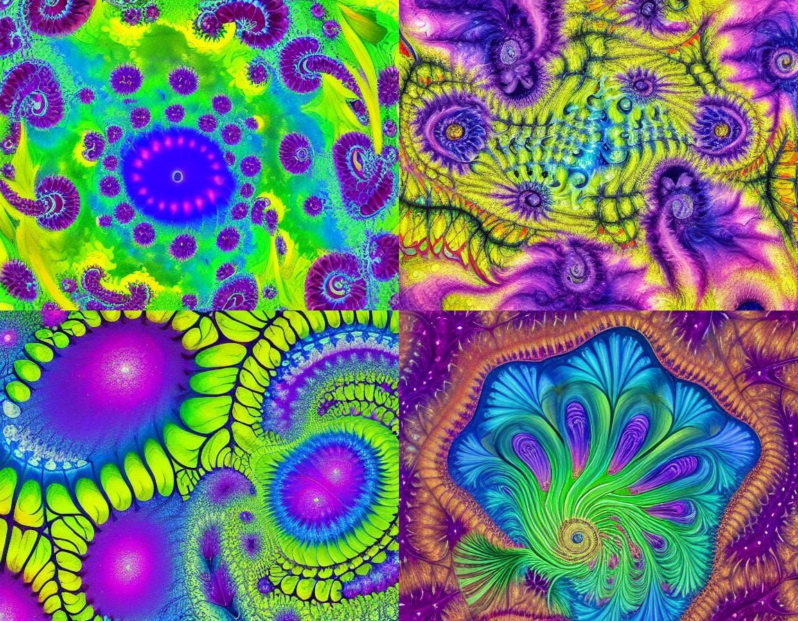 Mandelbrot Nautilus Patterns!!!! - AI Generated Artwork - NightCafe Creator