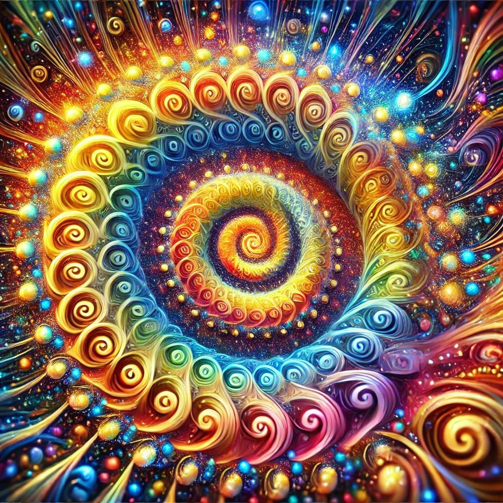 ספירלה צבעונית