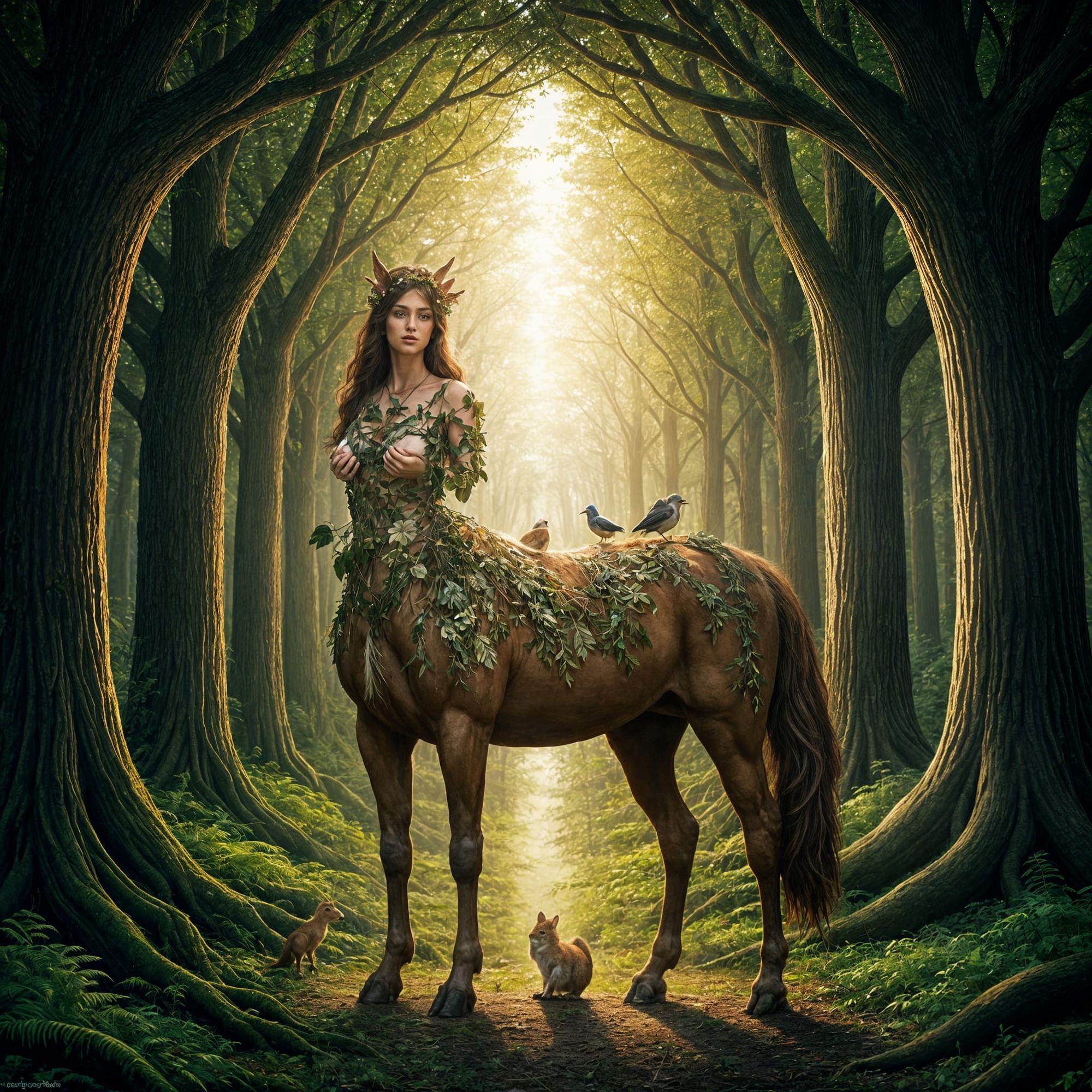 mistress Thalor Evergreen The Guardian of Verdant Shadows: Chronicles of the Forest Protector"