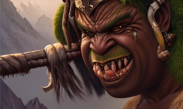 angry orc