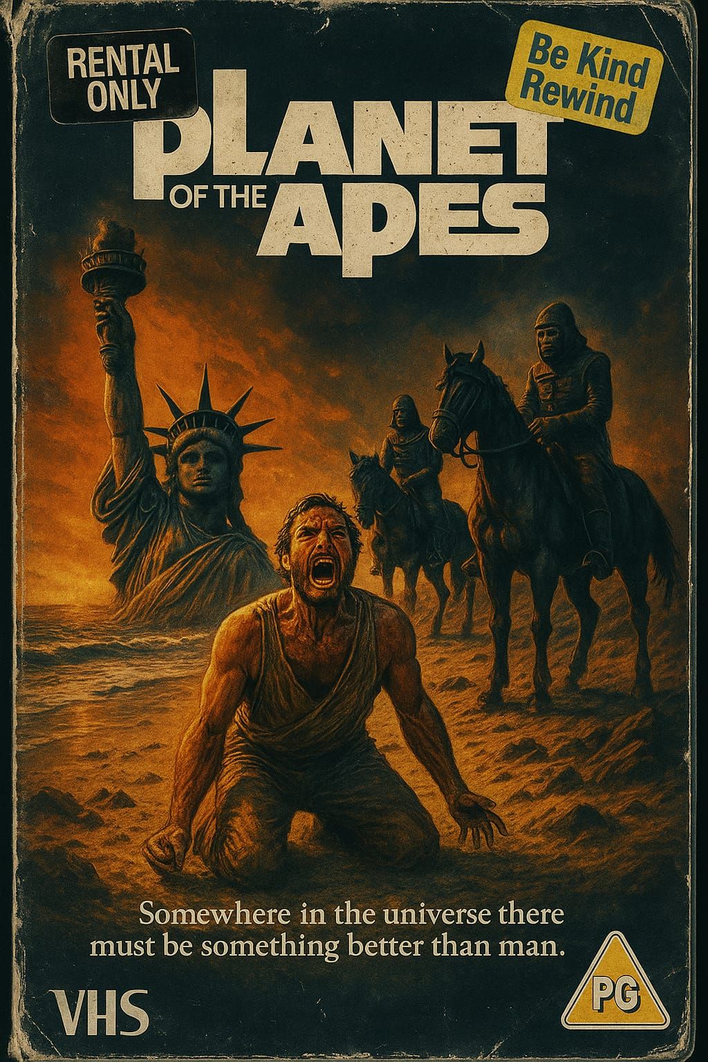 Iconic Planet of the Apes.