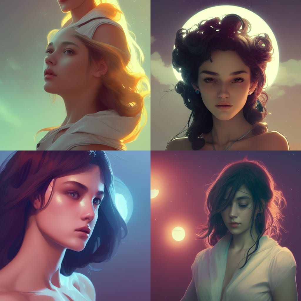 Moon,girls