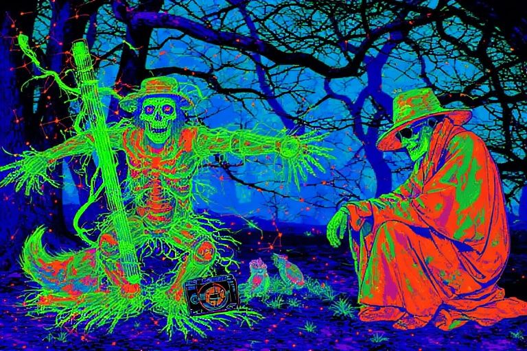 yaqui shaman scarecrow