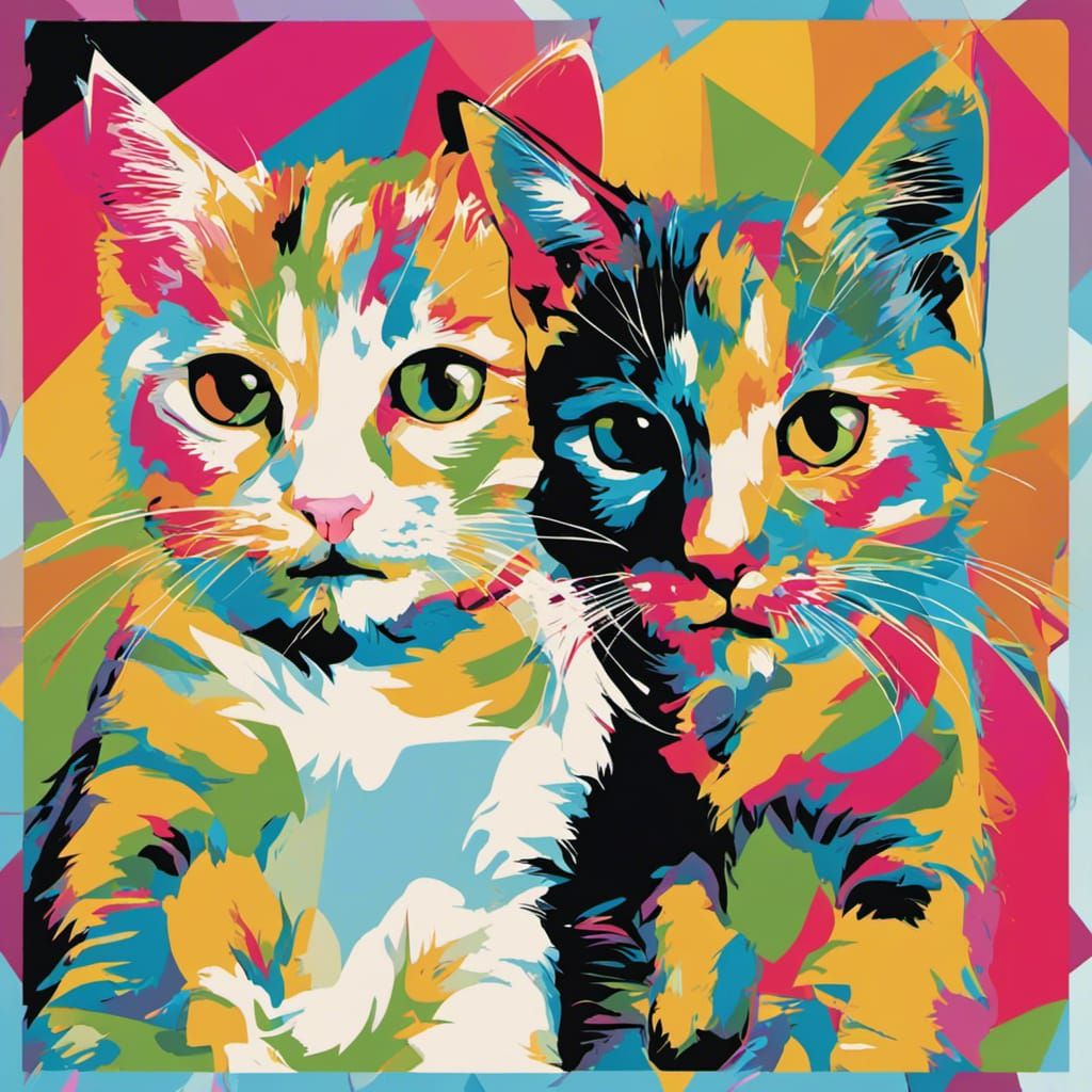 Pop Art Kittens