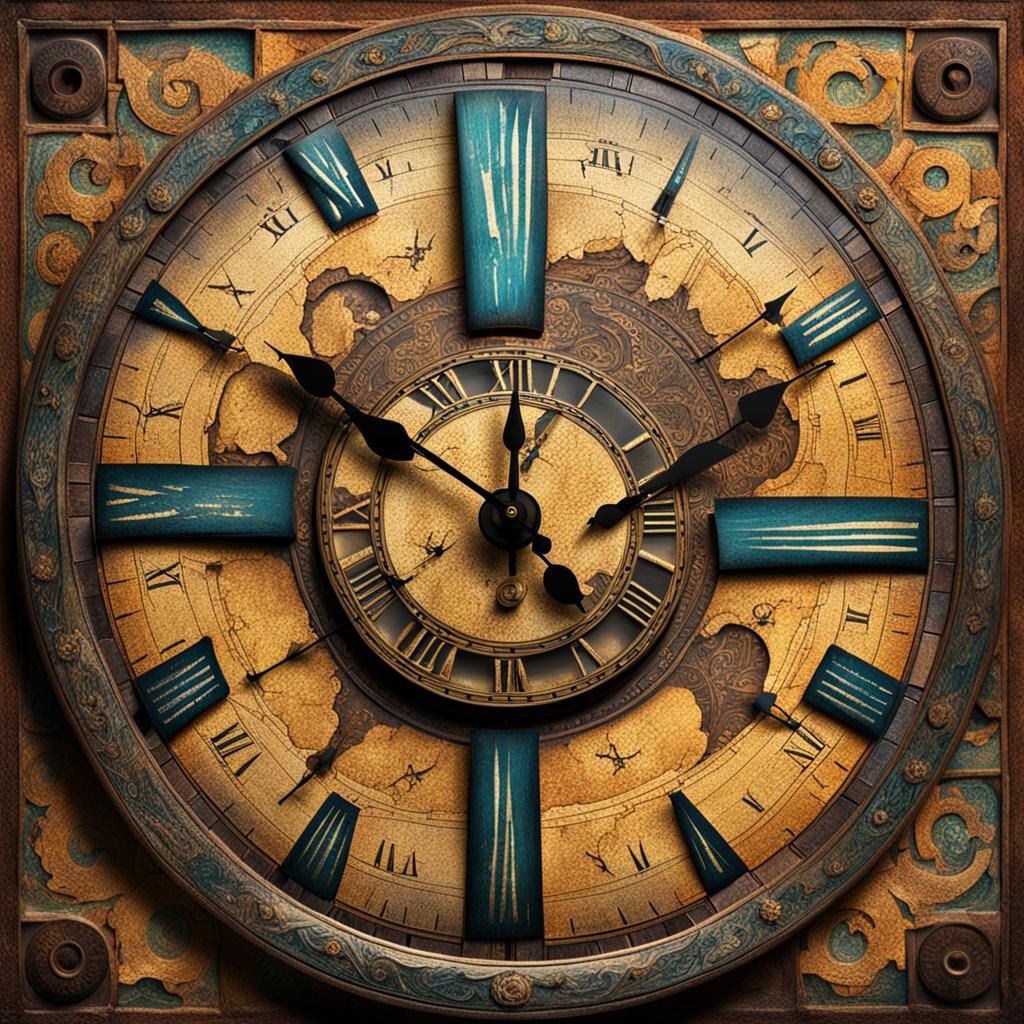 Antique Wall Clock: A Timeless Masterpiece