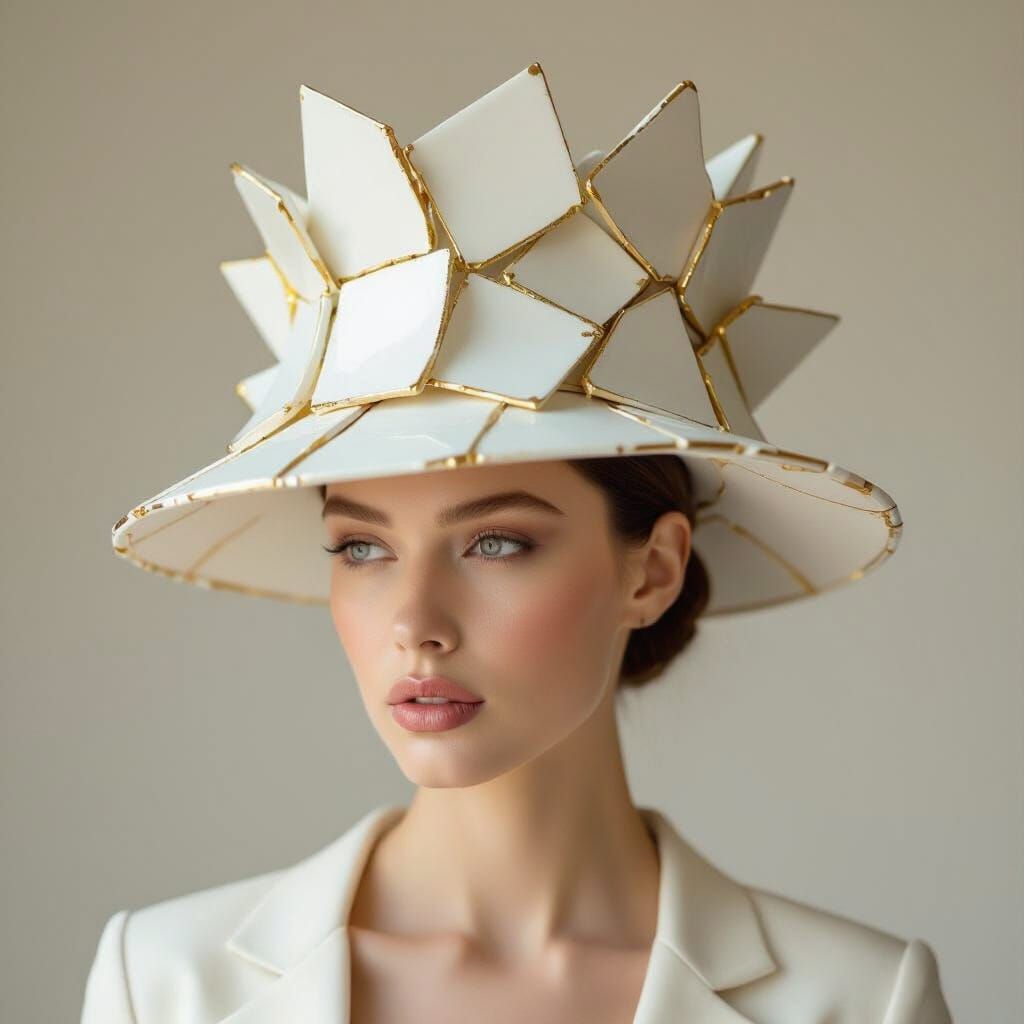 prepare me a prompt for ai image generation on the topic of ' Hats made of unusual things '

Here’s a ready-to-use, modular prompt you can p...
