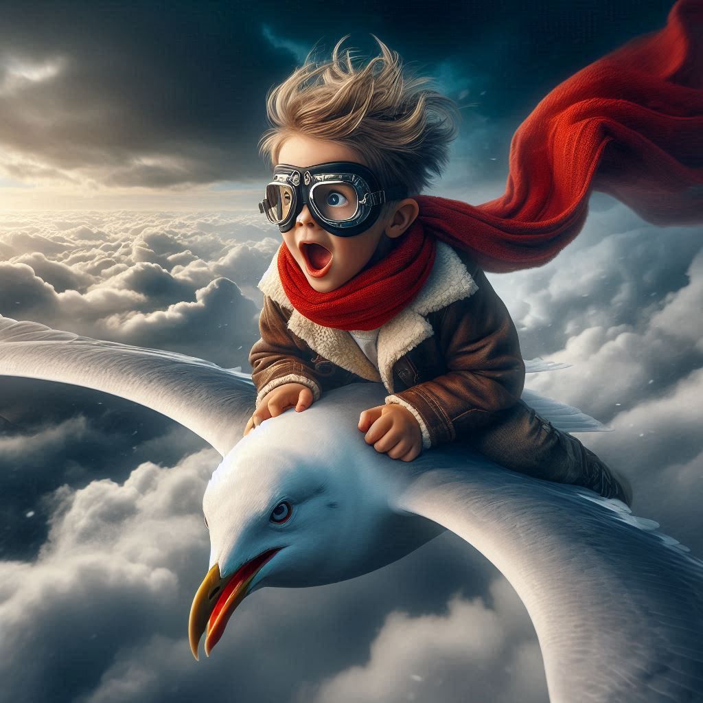 Jonathan the gull  by @CloST 