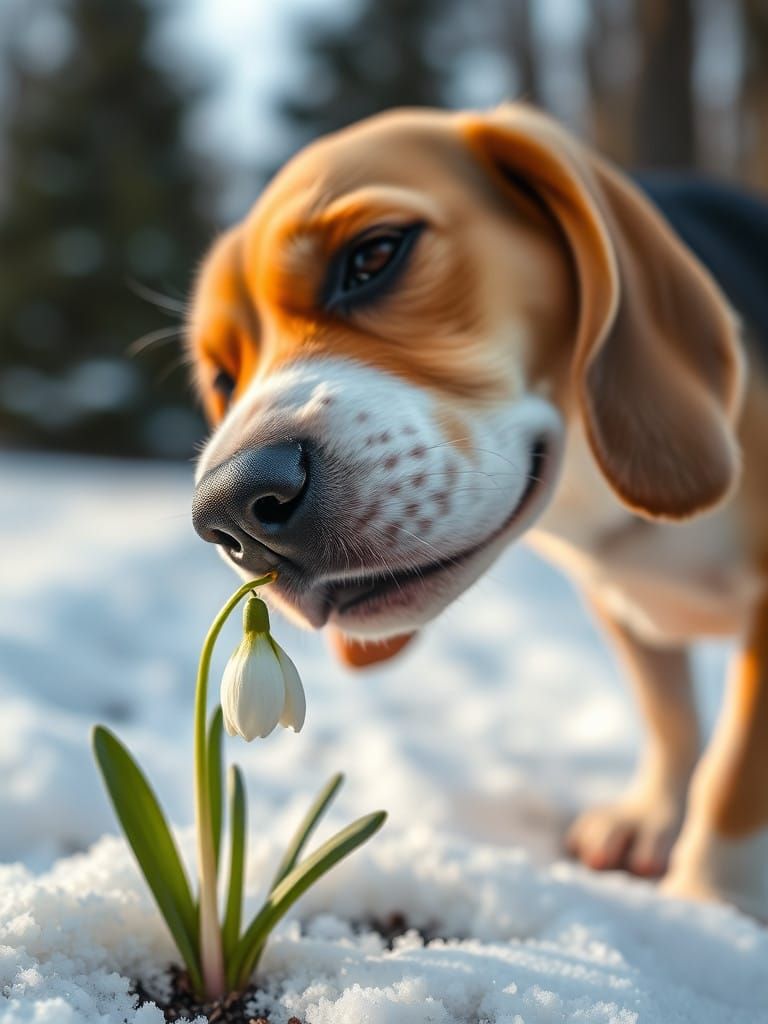 Sniffing out the signs of spring  by @Randomperson42