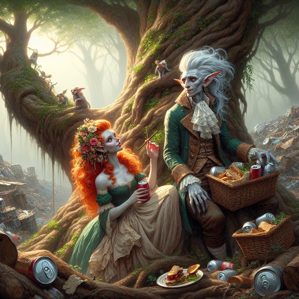 A Trash Goblin's Romance: A Picnic In The Landfill