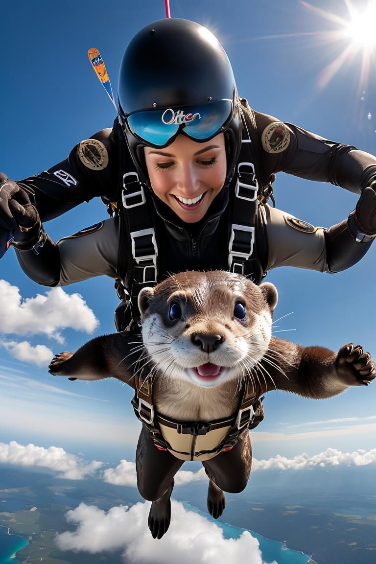 Skydiving Otter... Weeeeeeeeeeeee!!!!