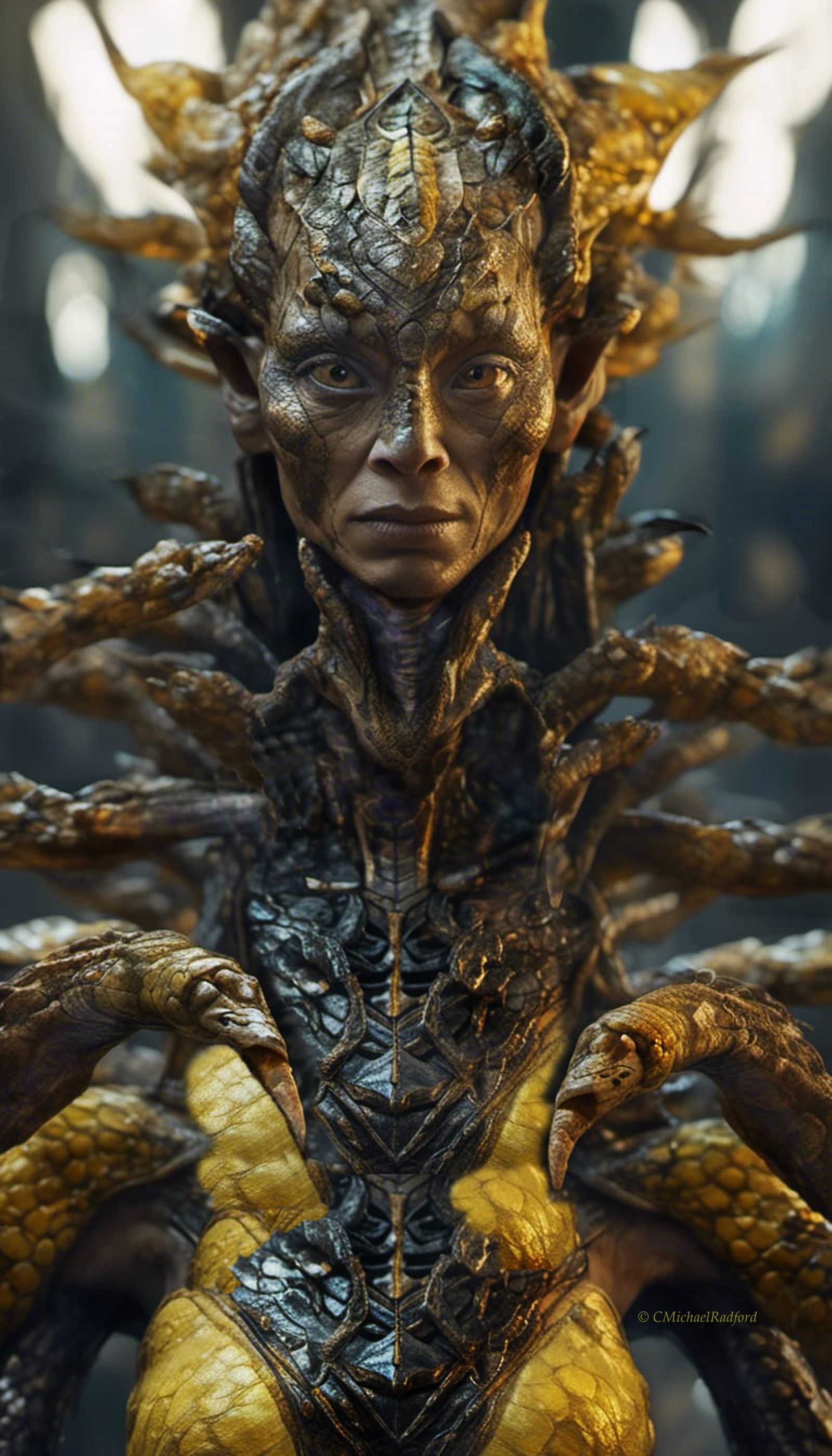 "Reptilian/Human Hybrid" #3