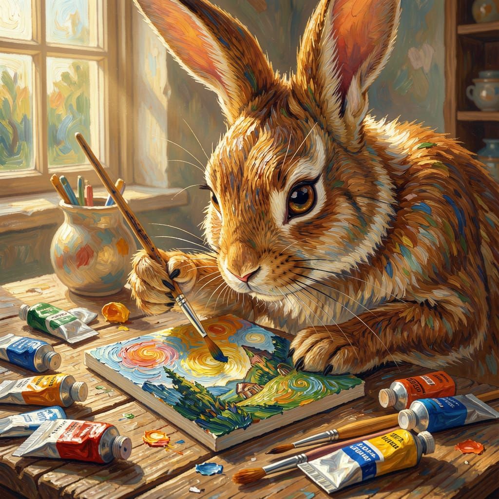 The Easter Bunny’s Day Off.   by @xtough 