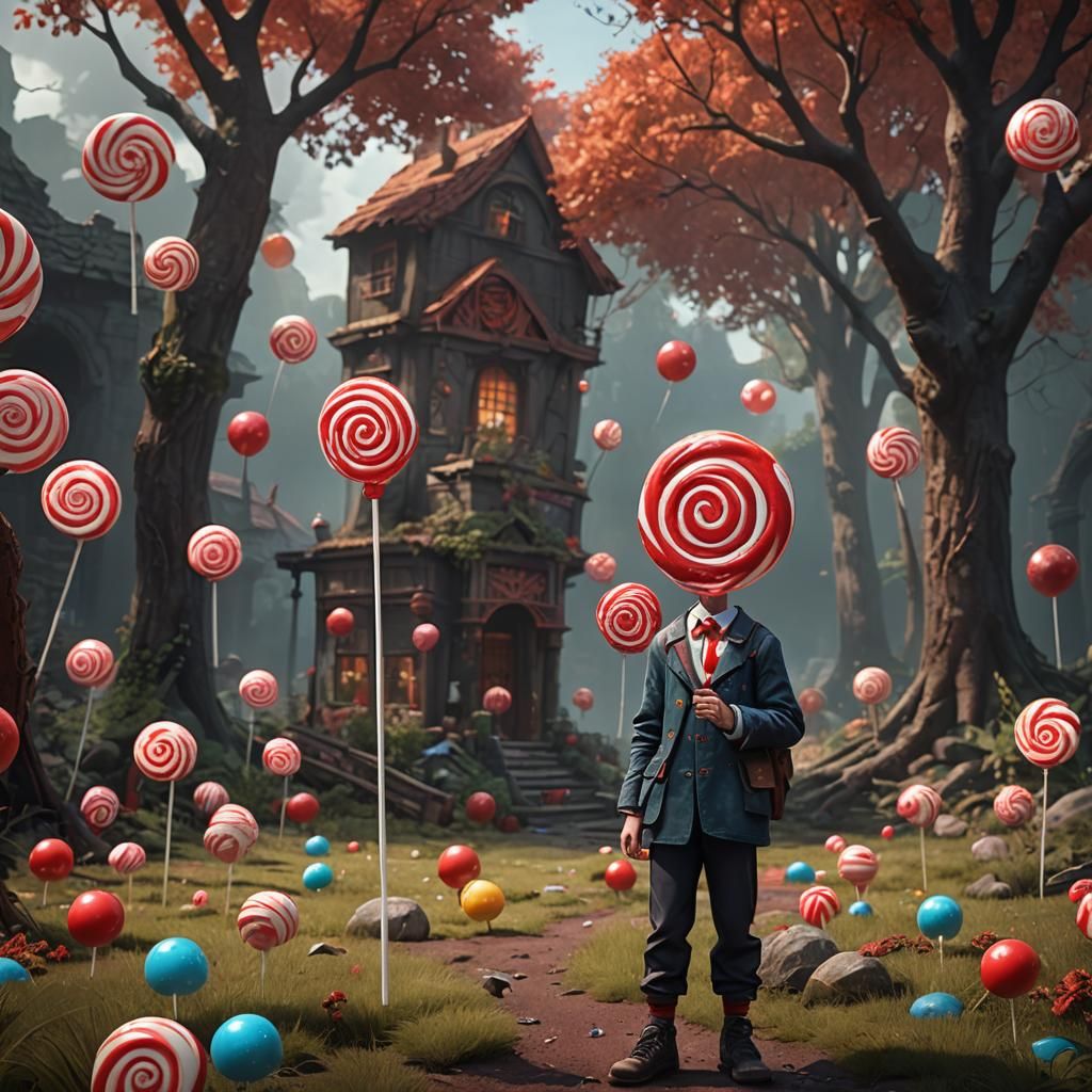 Lollipop boy