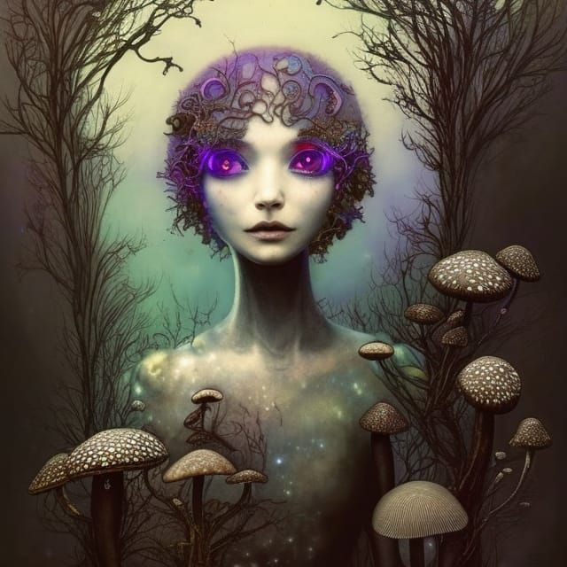 Fungi Girl 8732